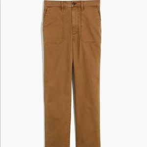 Madewell The Perfect Vintage Straight Workwear Pant Size 27 NWD $88 NC368